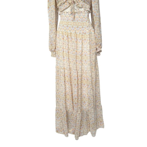 Show Me Your Mumu Set Stevie’s Paisley Rivington Top & Sadie Convertible Skirt S - Picture 8 of 13